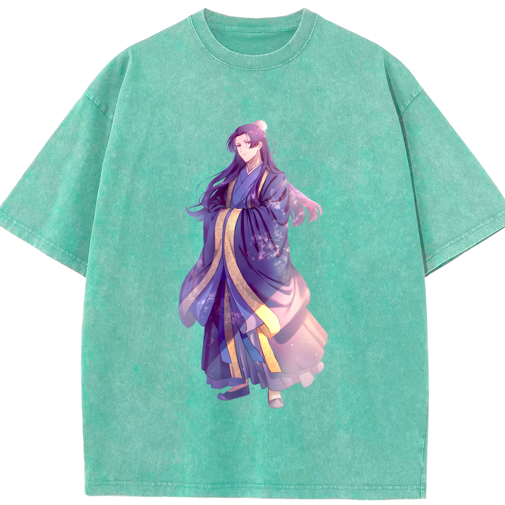 （画像用） 薬屋のひとりごと The Apothecary Diaries 綿100% ヴィンテージ風 半袖Tシャツ（フロントプリント）
